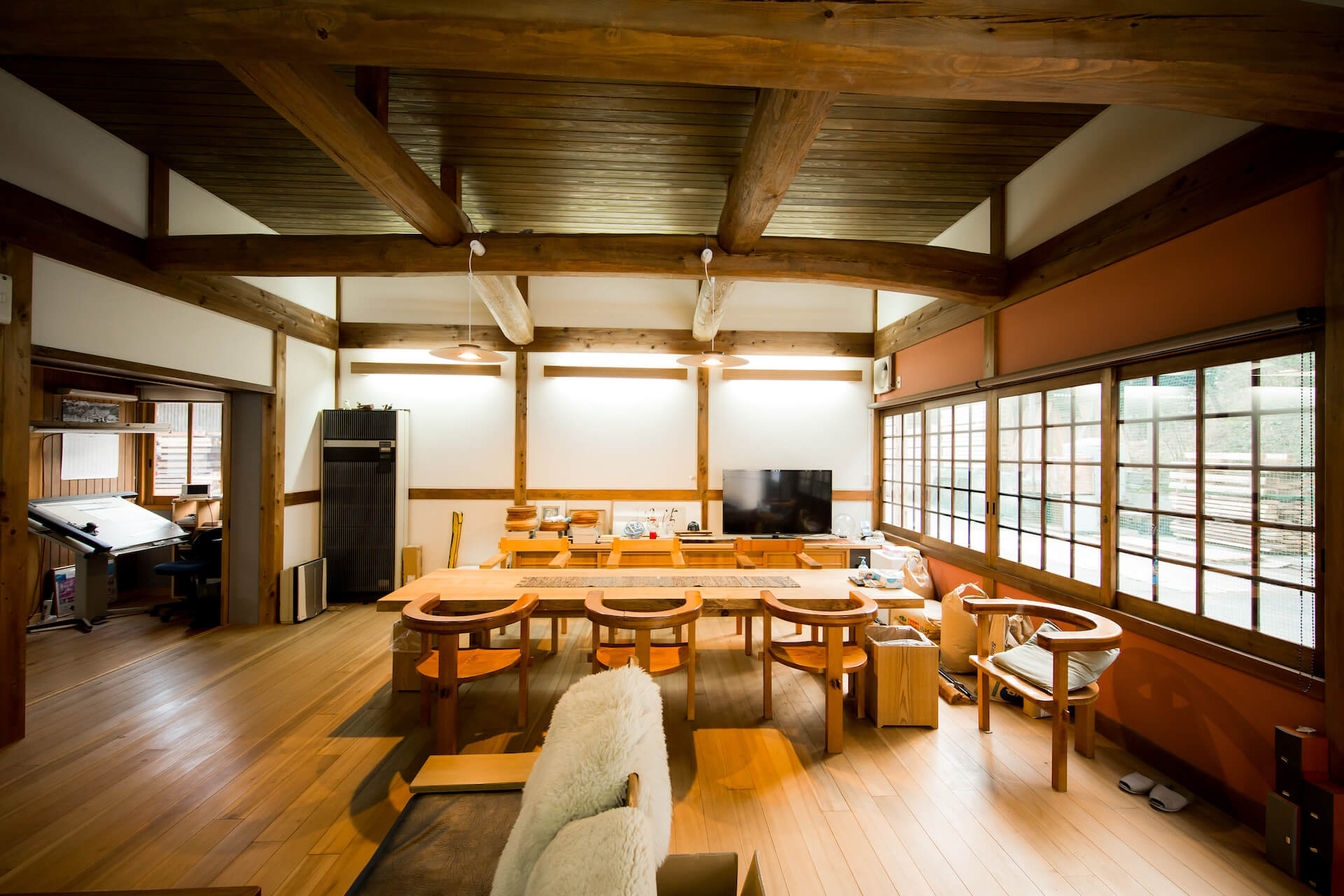 木の温もりを感じる住まい